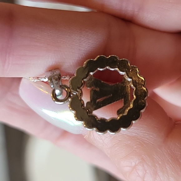 Authentic Louis Vuitton Rhinestone Charm Necklace - Picture 7 of 7